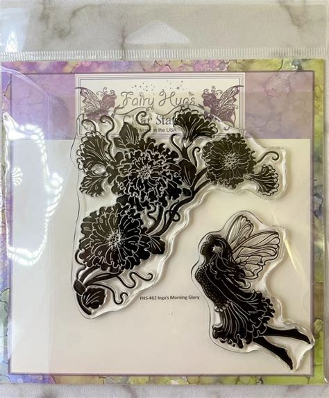 Fairy Hugs Clear Stamps Ingas Morning Glory