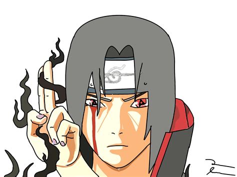 Itachi Uchiha Drawing R Naruto
