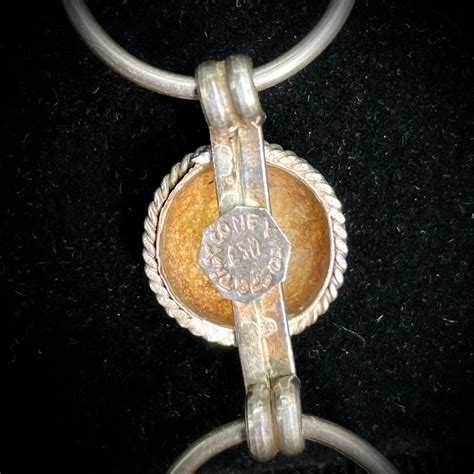 Vintage Mexico Taxco 925 Csm Sterling Silver Necklace Ebay