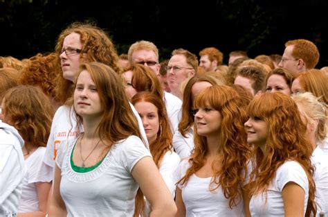 At some point, we all wish we had red hair ourselves, but as it occurs in only 2% of the population, we go for hair. Pop up pride: Red heads gather in San Francisco's first ginger party on July 30 - AXS