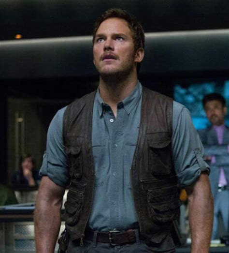 Handmade Jurassic World Chris Pratt Owen Grady Leather Vest Etsy