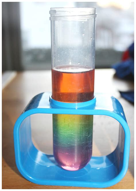 Rainbow In A Jar Density Experiment Little Bins For Little Hands