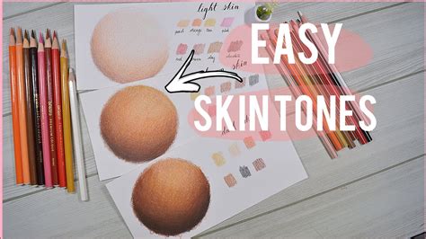 How To Draw Realistic Skin With Cheap Color Pencils How To Shade Skin
