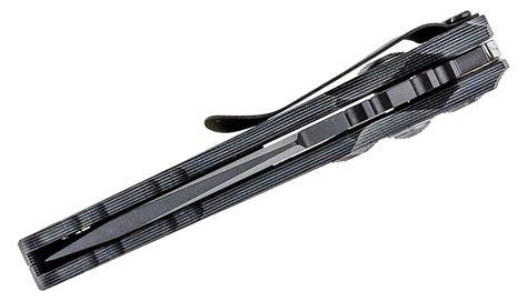 Hogue Ex A01 Elishewitz Design Auto Folding Knife 35 Black Tanto