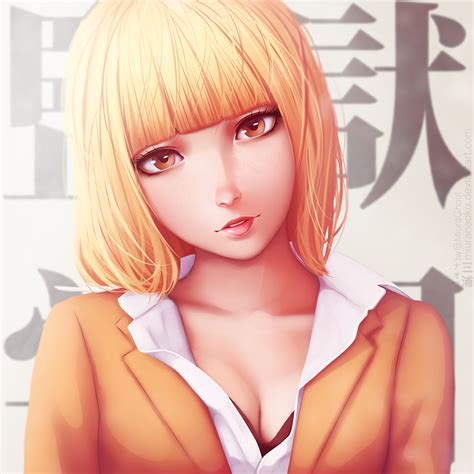Tapety Midorikawa Hana Prison School Anime Dívky Výstřih
