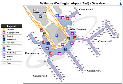 Baltimore Washington International Thurgood Marshall Airport Bwi