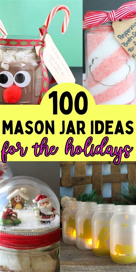 Fun Crafts Using Mason Jars Best Holiday Decor Crafts Easy Crafts To