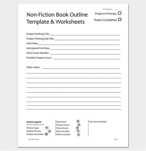 Novel Outline Template 11 For Word Excel And Pdf Format