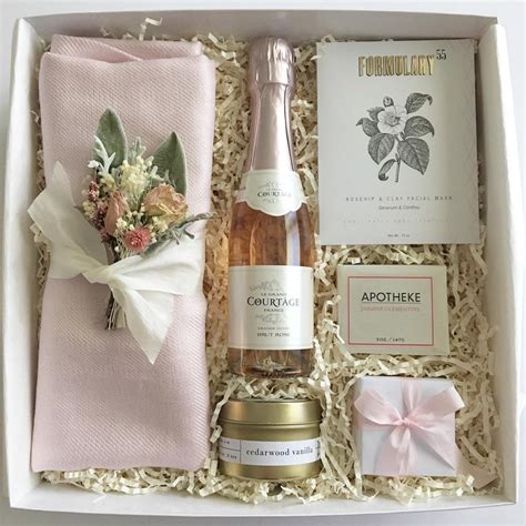 What would you like to receive? Bridesmaid Gift Box or Bridesmaid Proposal. Blush and Gold ...