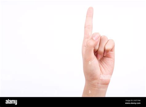 Number 1 Hand Gesture Hi Res Stock Photography And Images Alamy