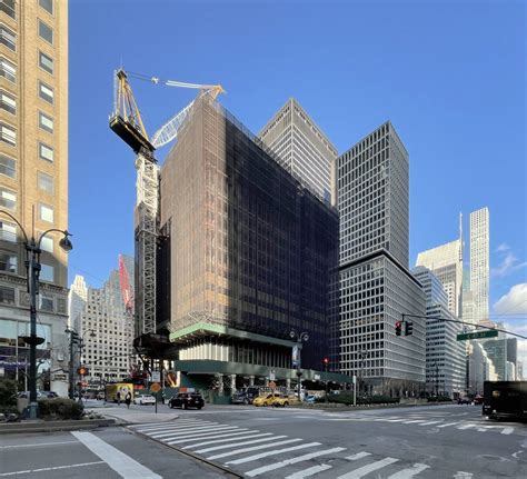 270 Park Avenue's New Superstructure Begins to Rise as Demolition ...
