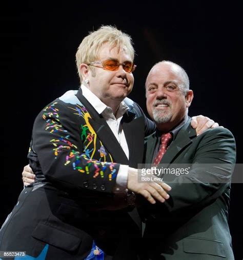 Elton John And Billy Joel In Concert Houston Texas Photos And Premium