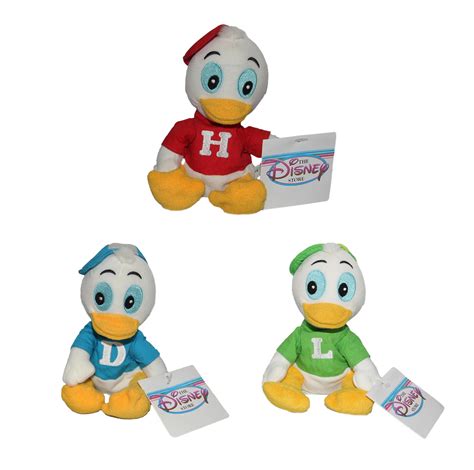 Disney Plush Huey Dewey And Louie Set Of 3 Ducks