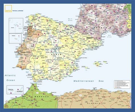 Official Grupo Sese European Postcode Map Mapas Mapas Murales Mapa Images