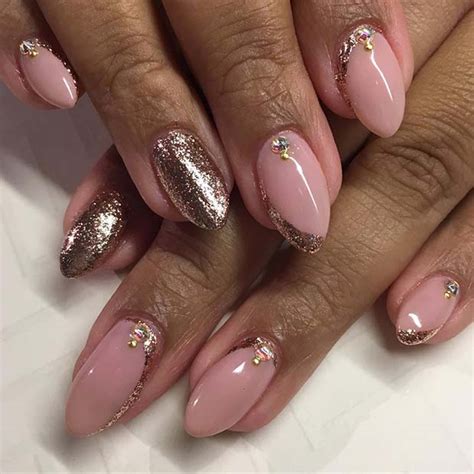 Rose Gold Nail Designs If You Need A Charming Nail Structure With Any