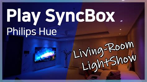 Living Room Light Show With Philips Hue Dolby Atmos Demo Video Youtube