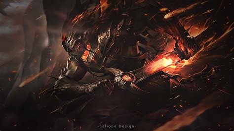 Wallpaper Nightbringer Yasuo By Misscaliope On Deviantart