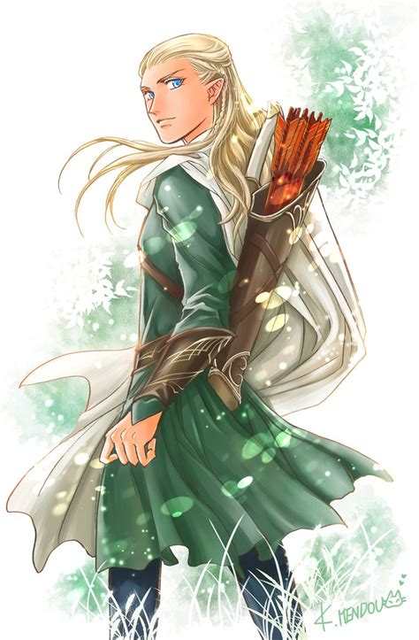 Legolas Tolkien S Legendarium And More Drawn By Kazuki Mendou