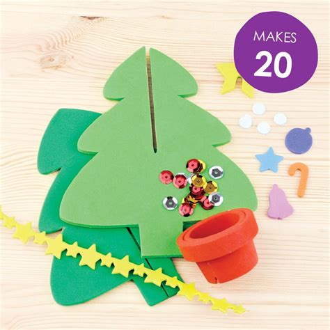 3d Foam Christmas Tree Activity Pack Activity And Bumper Packs