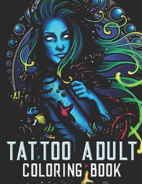 Tattoo Adult Coloring Book A Coloring Book For Relaxation Vintage Tattoo Design Tattoo