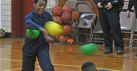 Free action games from addictinggames. Cops and Mansfield kids face off in dodgeball game at ...