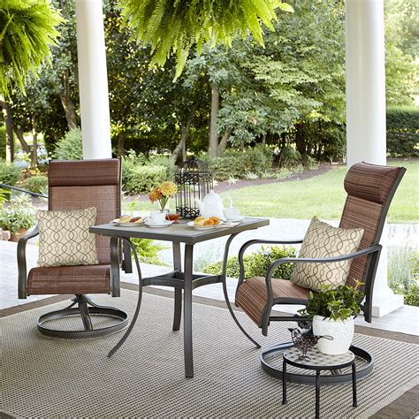 Jaclyn Smith Marion 3 Piece Bistro Set Limited Availability Outdoor