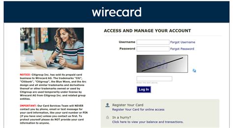 Answers to questions about your na citiprepaid card. Citiprepaid Login: Access Wirecard & Check Prepaid Cards Statement At login.wirecard.com