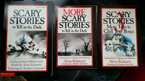 3 Book Set Scary Stories To Tell In The Dark 1 2 And 3 By Alvin