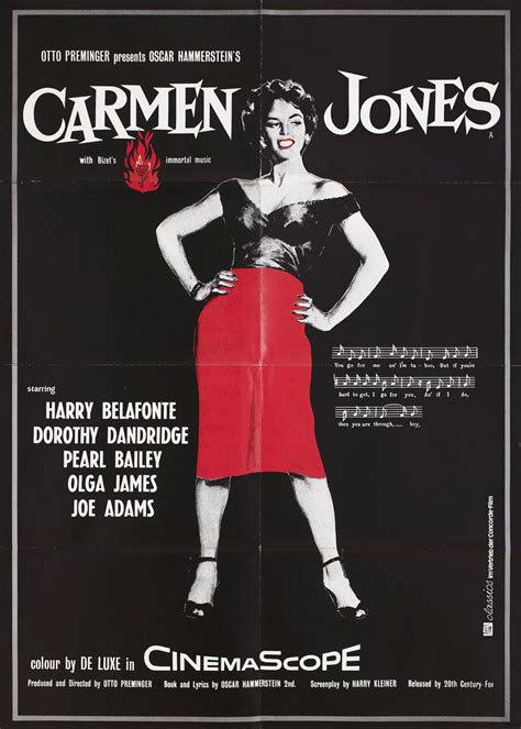 Carmen Jones R S German A Poster Posteritati Movie Poster Gallery