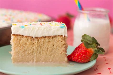 Tres Leches Traditional Mexican Cake Easy Recipe