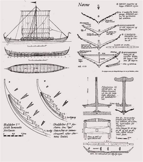 Viking Ship Plans Vikingplans Viking Ship