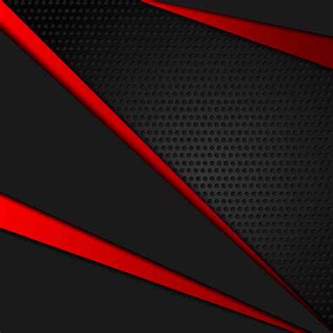 Vector Red And Black Color Geometric Abstract Background Download