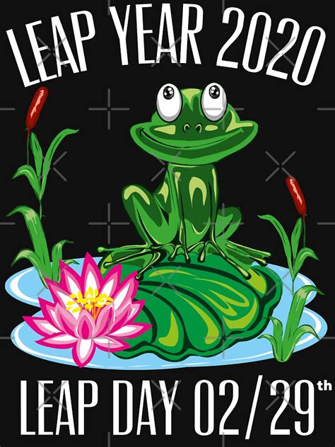 Leap Year Design Celebrate Leap Day February 29th 2020 Funny Frog