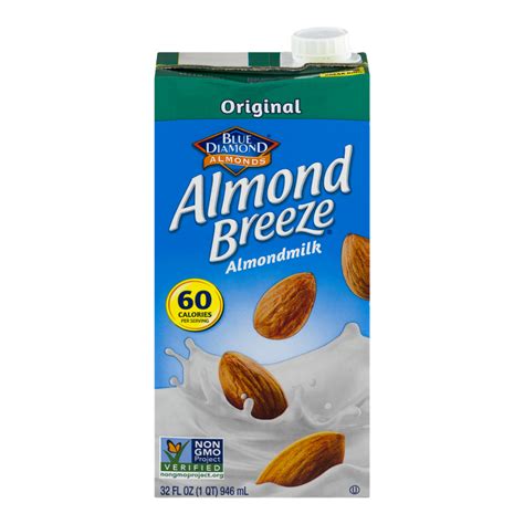 Almond Breeze Original Non Dairy Beverage 32oz Ctn Garden Grocer