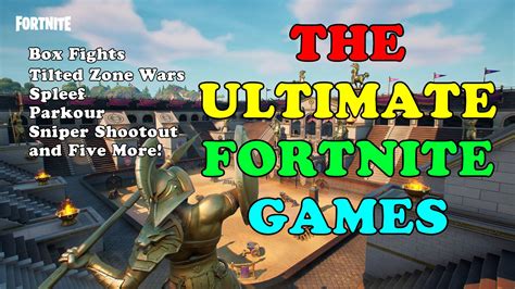 the ultimate fortnite games fortnite creative map code dropnite