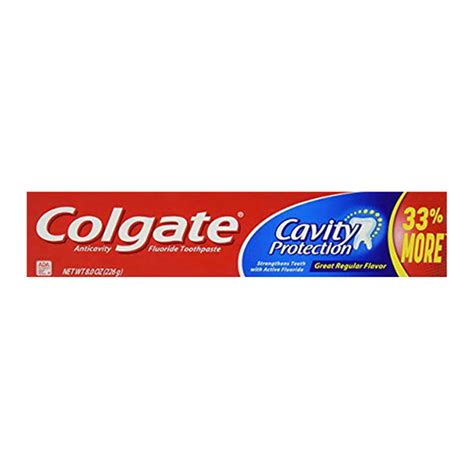 Colgate Anticavity Fluoride Toothpaste Cavity Protection 8 Oz