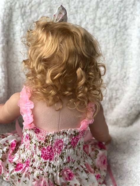 60cm Reborn Babies Girl Dolls Realistic Reborn Toddler Blonde Etsy