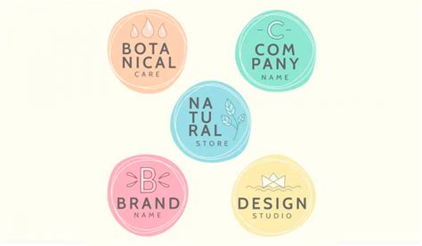 Diseño De Logotipo En Colores Pastel Imágenes Inspiradoras En Colores
