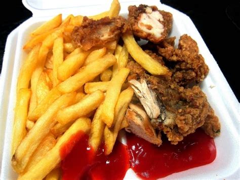 Chicken And Chips Food And Eats