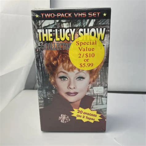 The Lucy Show Collectors Edition 2 Pack Vhs Set Brand New Lucille Ball