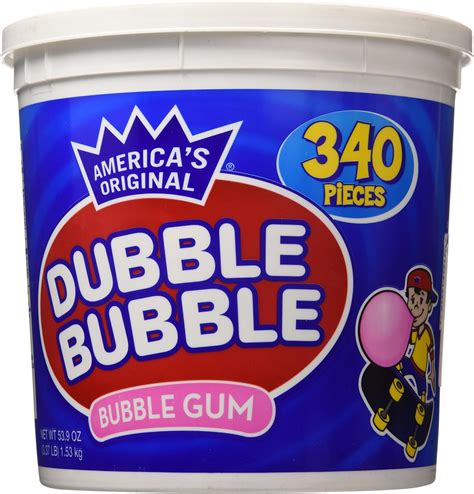 Double Bubble Gum Americas Original Bubble Gum 340 Count Bucket