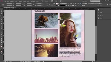 Creating And Applying Master Pages In Indesign Tutorial Youtube