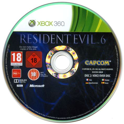 Resident Evil 6 2012 Xbox 360 Box Cover Art Mobygames