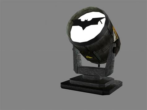 3d Model Batman Spotlight