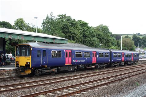 First Great Western Triebzug 150122 Nach Plymouth In Totn Flickr