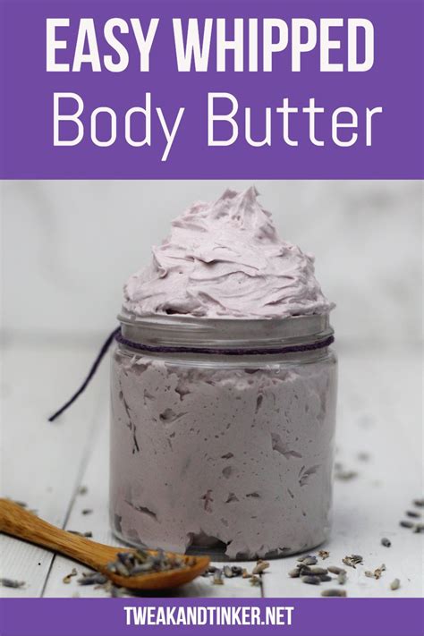 Whipped Body Butter Recipe With Shea Butter