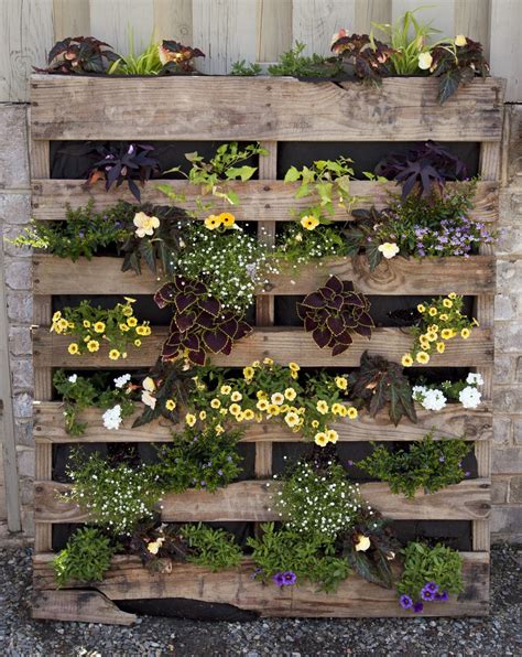 Perfect Planters Pallets Find New Life In The Garden