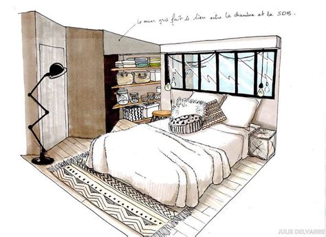 Architectural Sketches 62909726030855898 Une Petite Chambre Et Un Bel