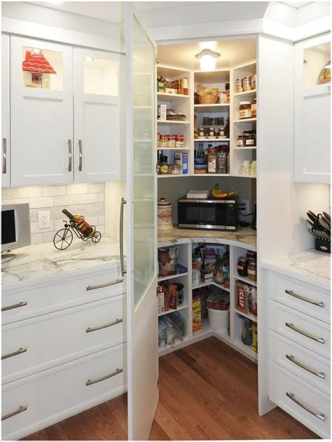 Still about kitchen pantry cabinet ideas, there are many sizes and designs of this. Amazing Kitchen Pantry Cabinet Ideas