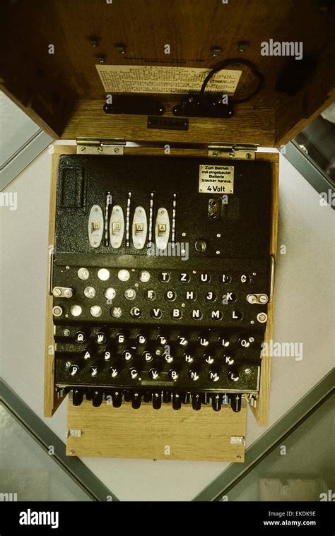 The Nazi German Enigma M4 Cipher Machine Used During World War Ii